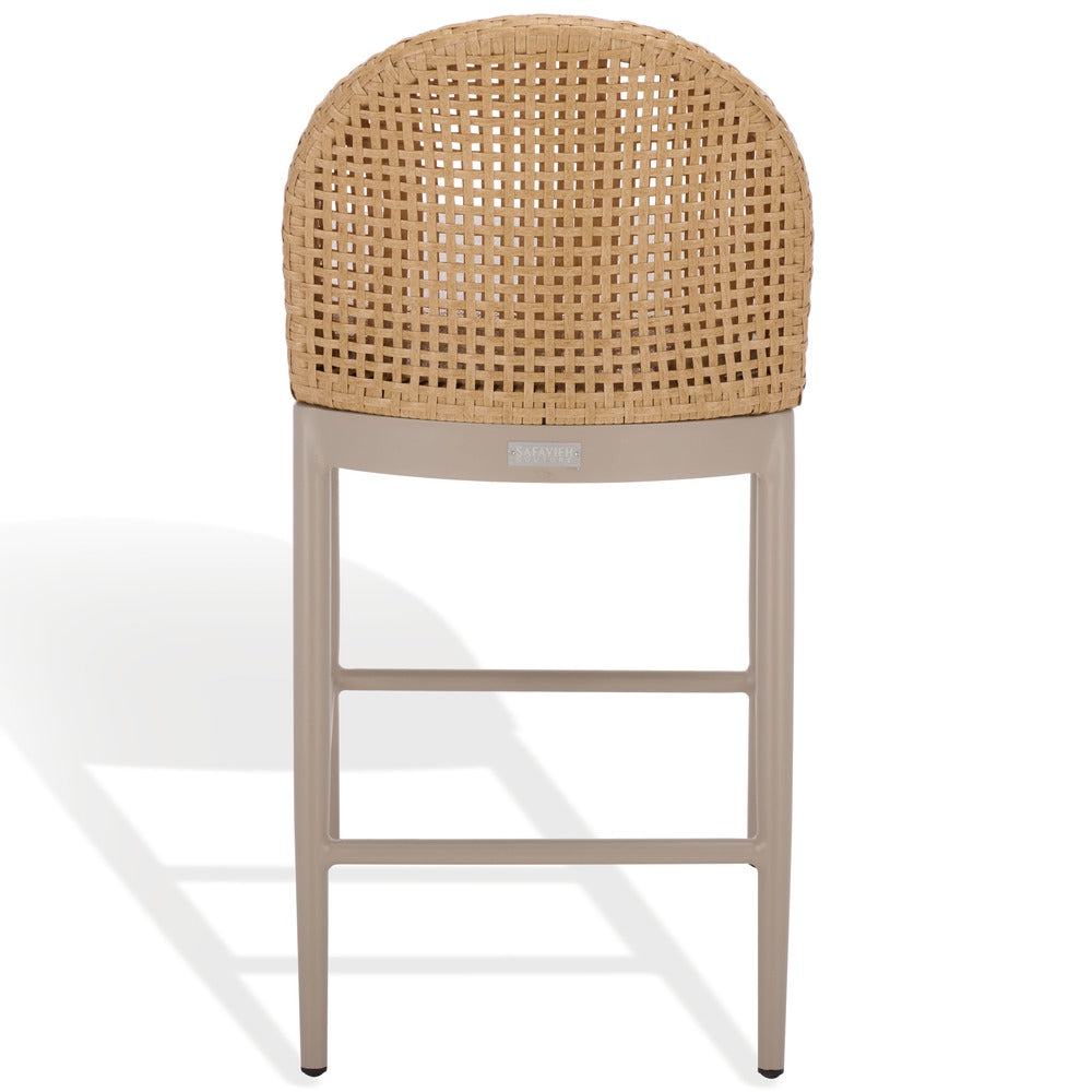 Safavieh - Rosalind Patio Counter Stool / Light Grey / Beige - CPT4019A view 3
