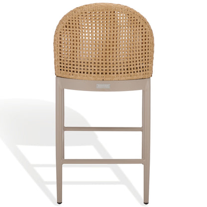 Safavieh - Rosalind Patio Counter Stool / Light Grey / Beige - CPT4019A view 3