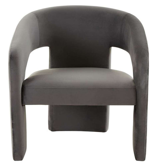 Safavieh - Couture - Roseanna Modern Accent Chair - Dark Grey - SFV4780C veiw 1