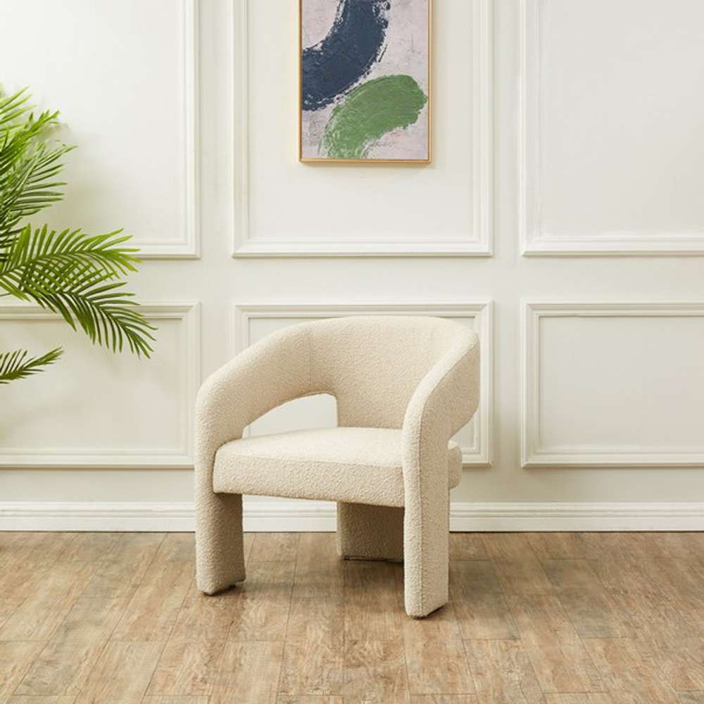Safavieh - Couture - Roseanna Modern Accent Chair - Tan - SFV4780E veiw 1