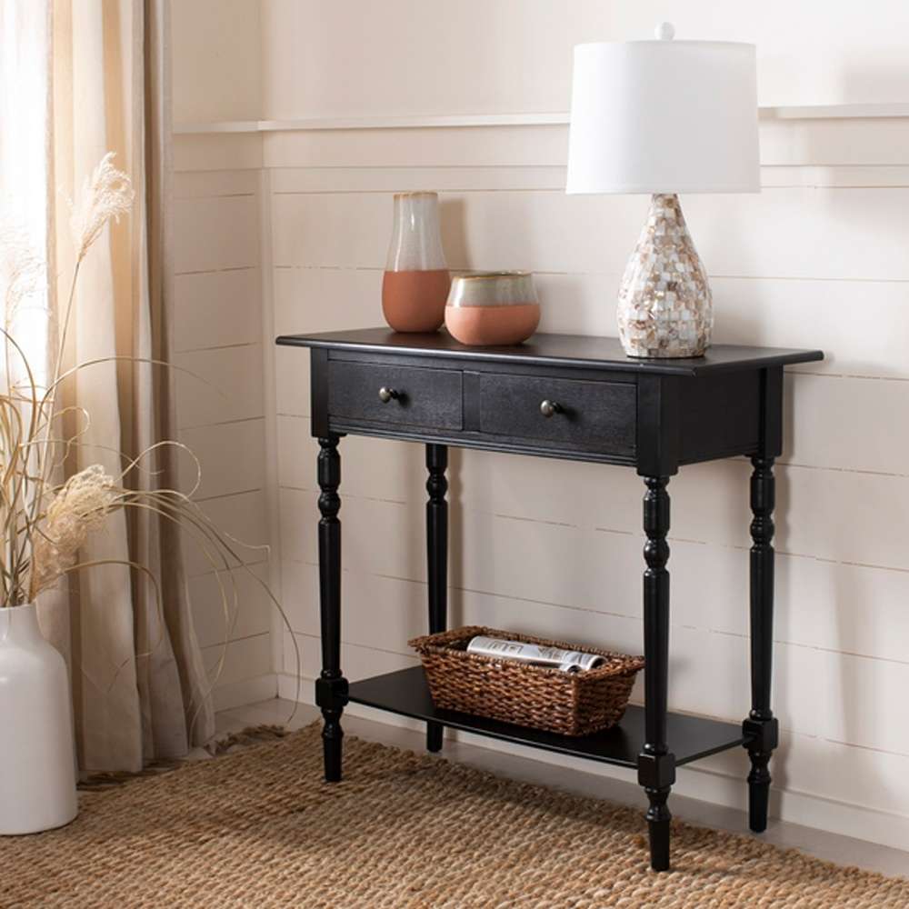 Safavieh - Rosemary Console - Distressed Black  - AMH5705B veiw 2