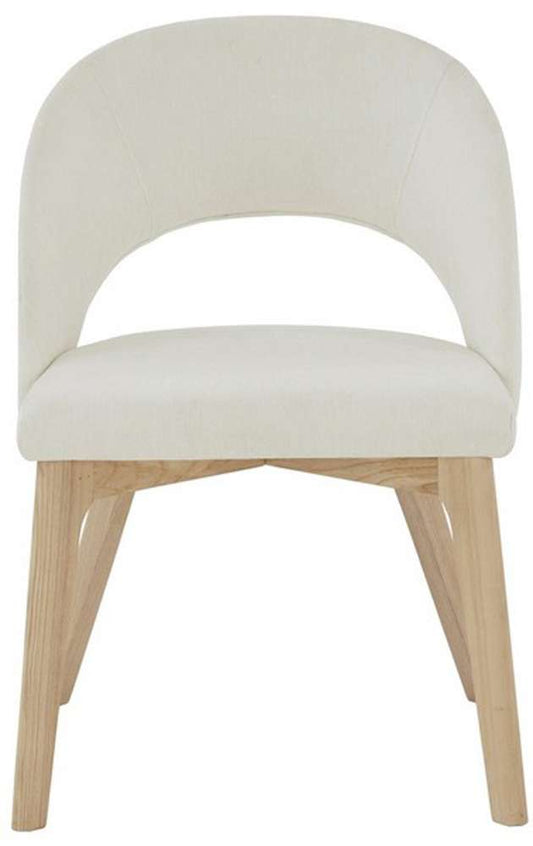 Safavieh - Couture - Rowland Linen Dining Chair - Ivory - Natural - SFV5058A veiw 1
