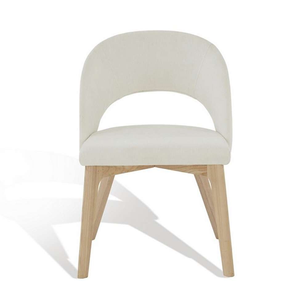 Safavieh - Couture - Rowland Linen Dining Chair - Ivory - Natural - SFV5058A veiw 2