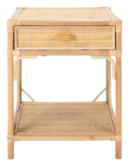Safavieh - Roya 1 Drwr 1 Shelf Nightstand - Natural - NST4005A veiw 1