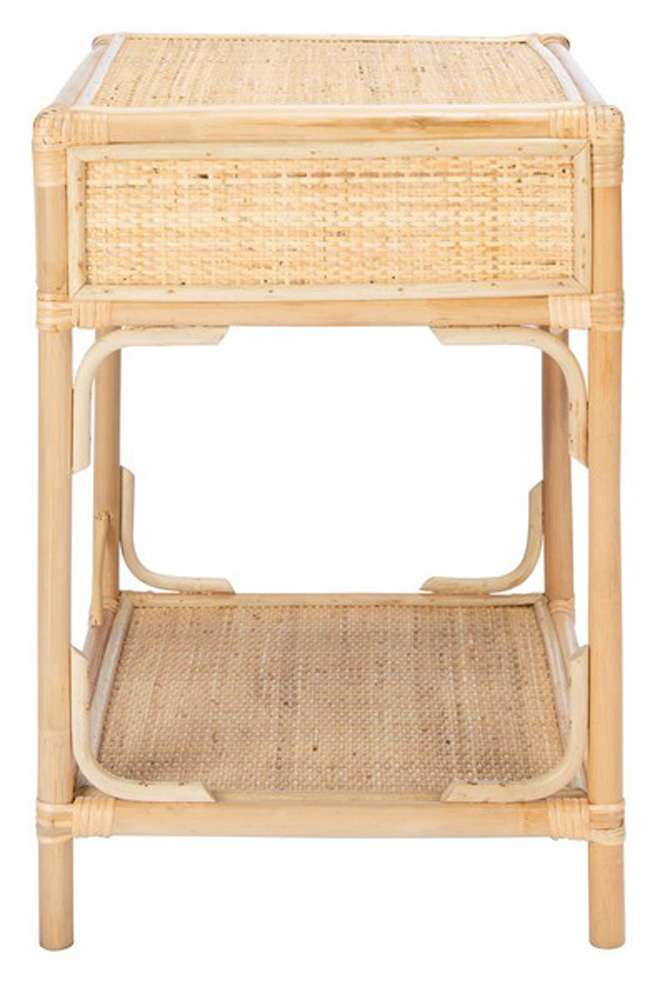 Safavieh - Roya 1 Drwr 1 Shelf Nightstand - Natural - NST4005A veiw 3