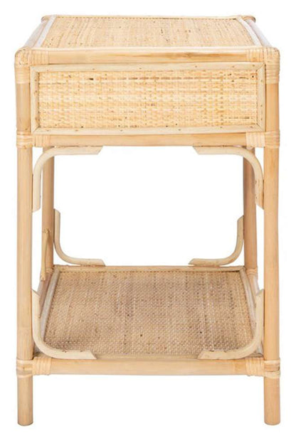 Safavieh - Roya 1 Drwr 1 Shelf Nightstand - Natural - NST4005A veiw 3