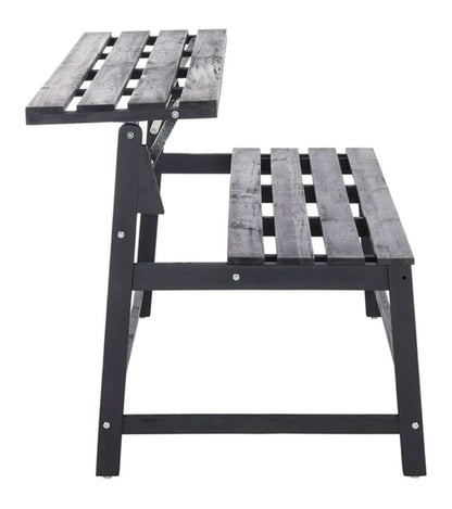 Safavieh - Ruben Balcony Bench And Table - Dark Slate Gray - PAT6753B veiw 4