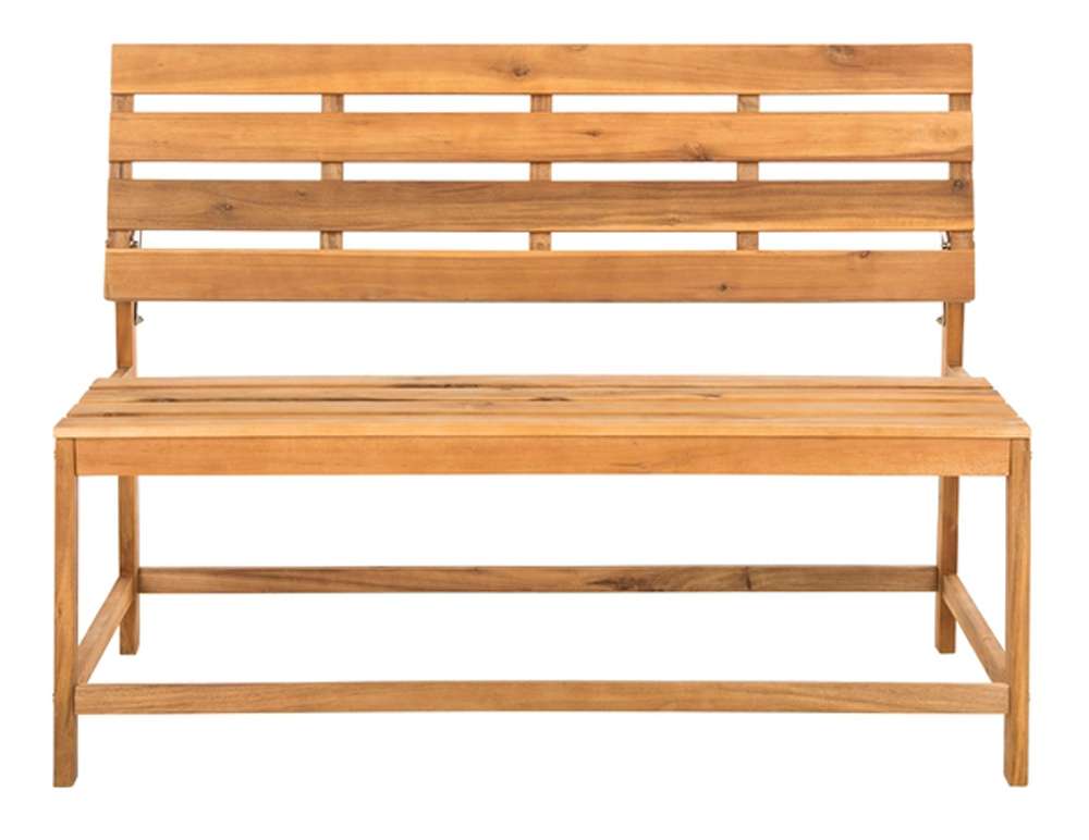 Safavieh - Ruben Balcony Bench And Table - Natural - PAT6753A veiw 1