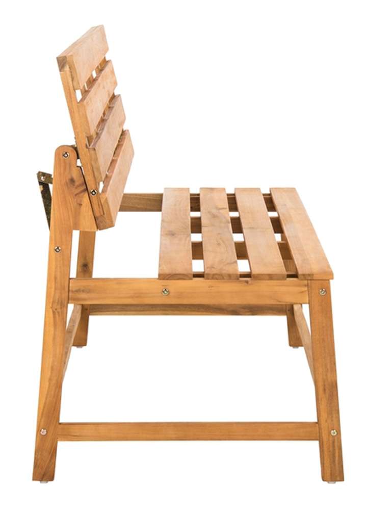 Safavieh - Ruben Balcony Bench And Table - Natural - PAT6753A veiw 3