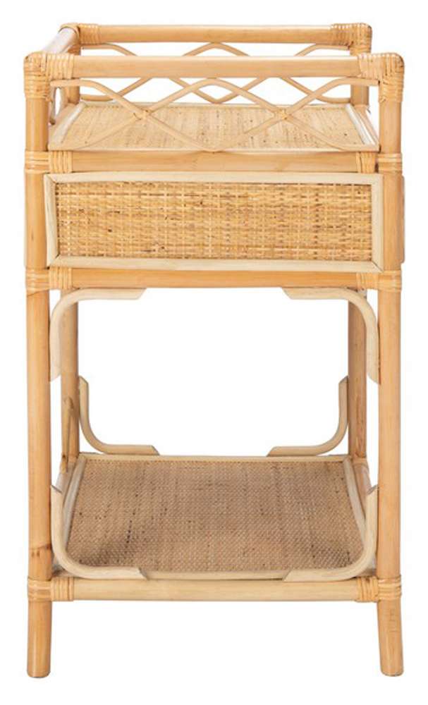 Safavieh - Rumi 1 Drwr 1 Shelf Nightstand - Natural - NST4004A veiw 3
