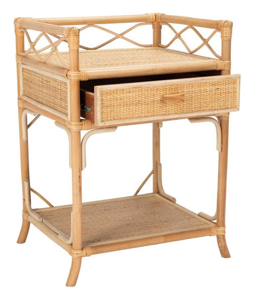 Safavieh - Rumi 1 Drwr 1 Shelf Nightstand - Natural - NST4004A veiw 4