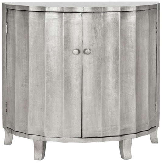 Safavieh - Rutherford Demilune Cabinet - Silver - AMH1516A veiw 1