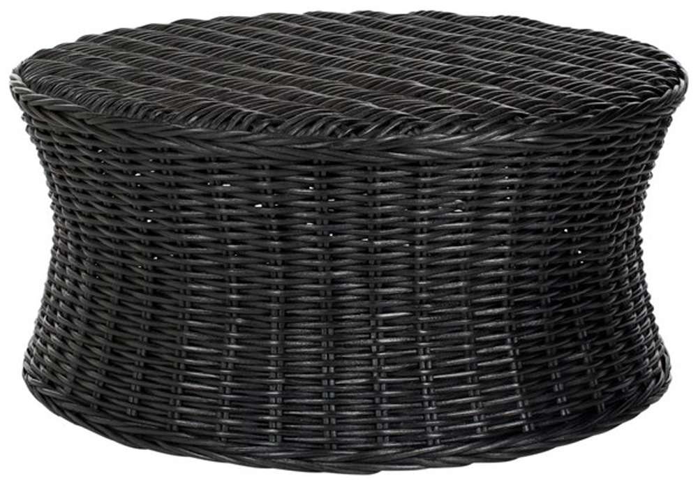 Safavieh - Ruxton Coctail Ottoman - Black - FOX6530B veiw 1