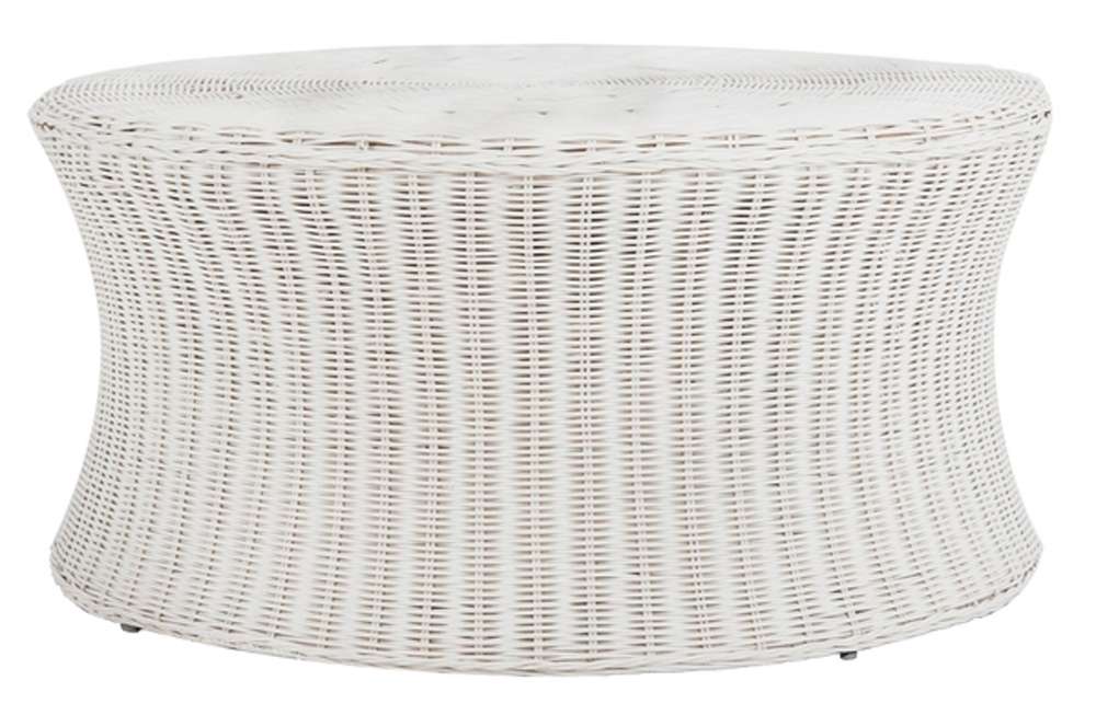Safavieh - Ruxton Coctail Ottoman - White - FOX6530C veiw 1