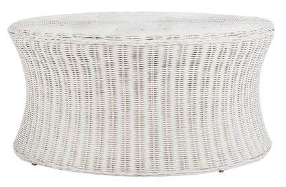Safavieh - Ruxton Coctail Ottoman - White - FOX6530C veiw 1