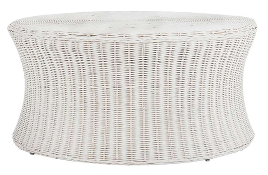 Safavieh - Ruxton Coctail Ottoman - White - FOX6530C veiw 1