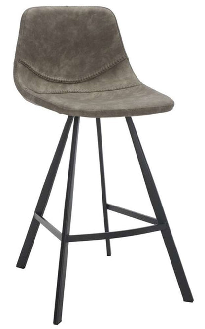 Safavieh - Ryanne Counter Stool - Grey - Black - BST3017A veiw 3