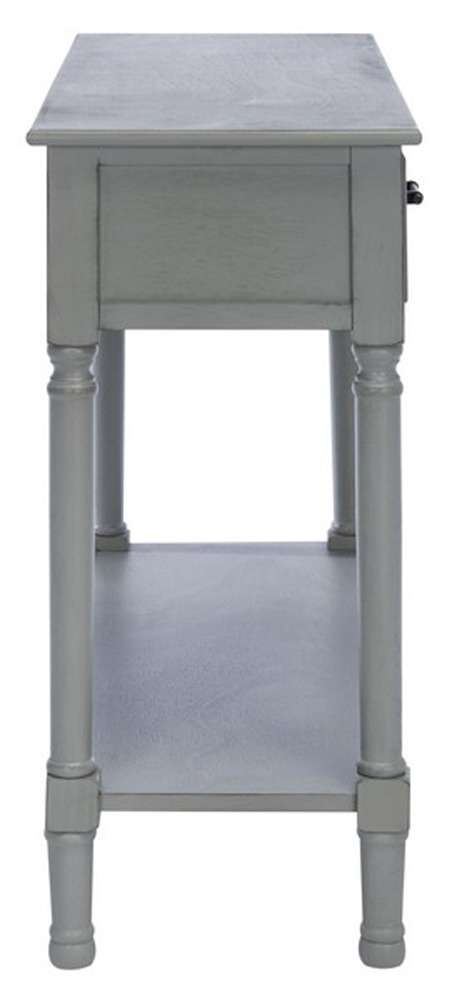 Safavieh - Ryder 2Drw Console Table - Distressed - Grey - CNS5719C veiw 3