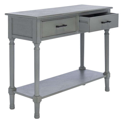 Safavieh - Ryder 2Drw Console Table - Distressed - Grey - CNS5719C veiw 4
