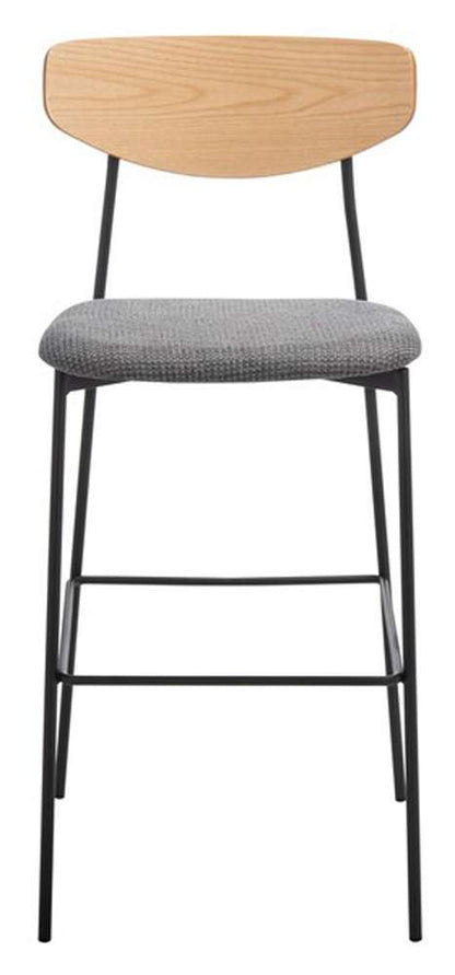 Safavieh - Ryker Barstool - Oak - Grey - BST3008D veiw 1