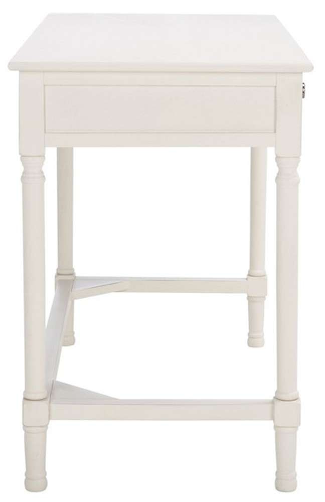 Safavieh - Ryleigh 2 Drawer Desk - Distrssed White - DSK5706A veiw 5