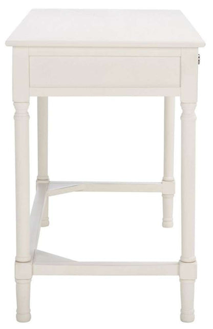 Safavieh - Ryleigh 2 Drawer Desk - Distrssed White - DSK5706A veiw 5