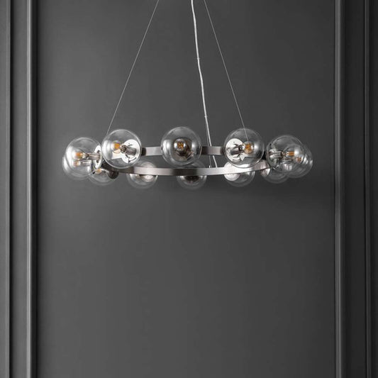 Safavieh - Rylian 12 Lt 38in Chandelier - Nickle - CHA4063B veiw 1