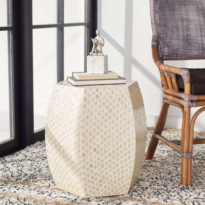 Safavieh - Rylie Accent Table / White - White - ACC1803A veiw 2