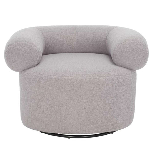 Safavieh - Couture - Sadie Swivel Accent Chair - Light Grey - SFV5045C veiw 1