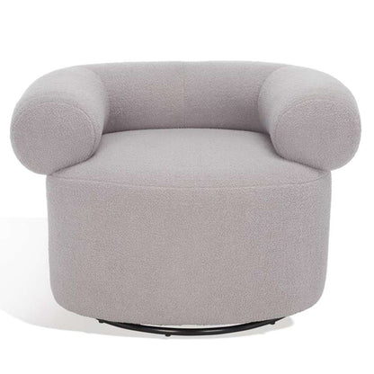 Safavieh - Couture - Sadie Swivel Accent Chair - Light Grey - SFV5045C veiw 2