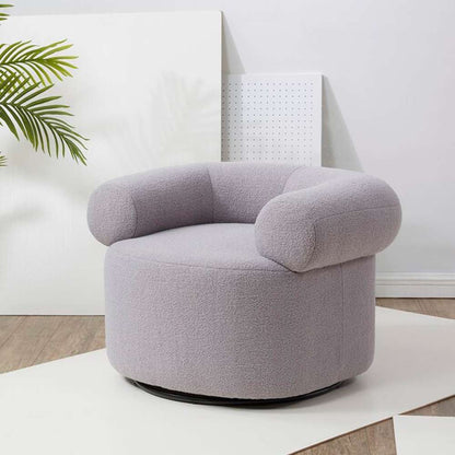 Safavieh - Couture - Sadie Swivel Accent Chair - Light Grey - SFV5045C veiw 3