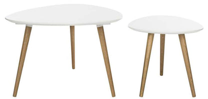 Safavieh - Saffron Split Coffee Table - White - Oak - FOX8203A veiw 3