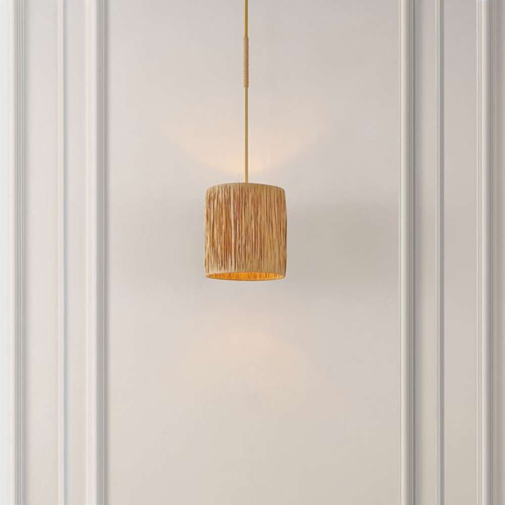 Safavieh - Saija 9in Pendant - Natural - Gold - PND4189A veiw 2