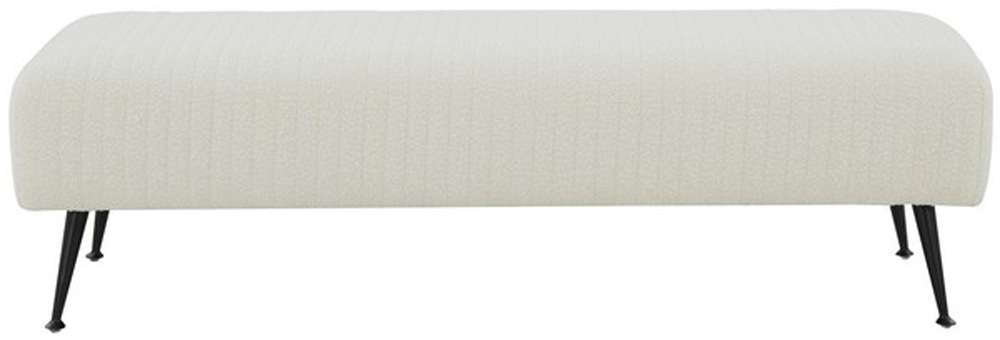 Safavieh - Couture - Salome Bench - Ivory - Black - KNT7041F veiw 1