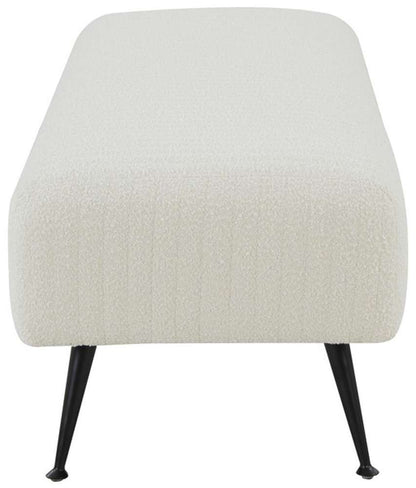 Safavieh - Couture - Salome Bench - Ivory - Black - KNT7041F veiw 4