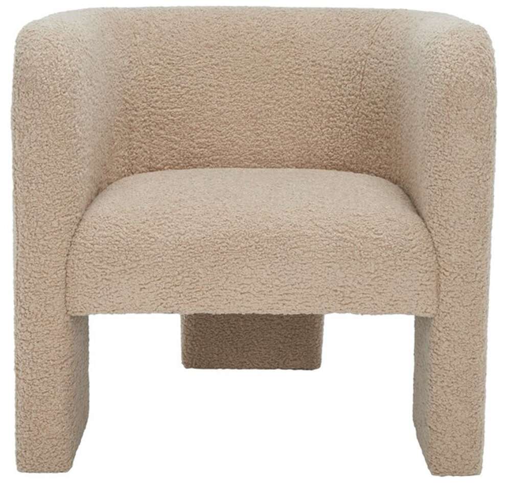 Safavieh - Couture - Sammie 3 Leg Accent Chair - Light Brown - SFV5034C veiw 1