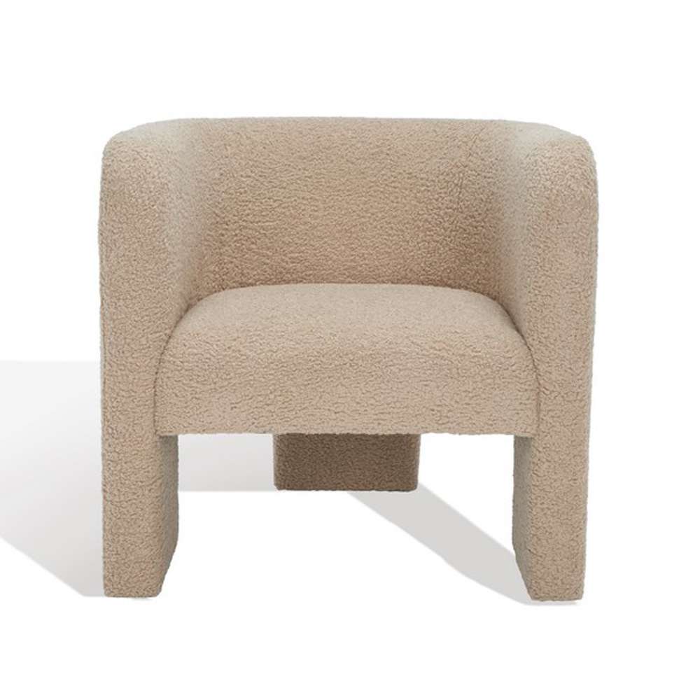 Safavieh - Couture - Sammie 3 Leg Accent Chair - Light Brown - SFV5034C veiw 2