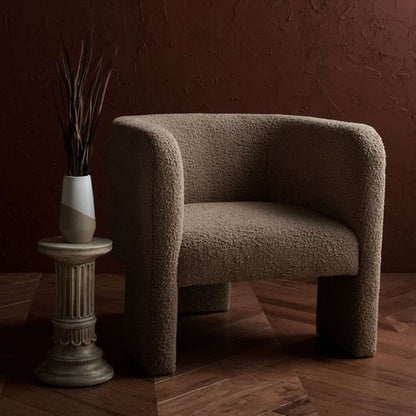 Safavieh - Couture - Sammie 3 Leg Accent Chair - Light Brown - SFV5034C veiw 3