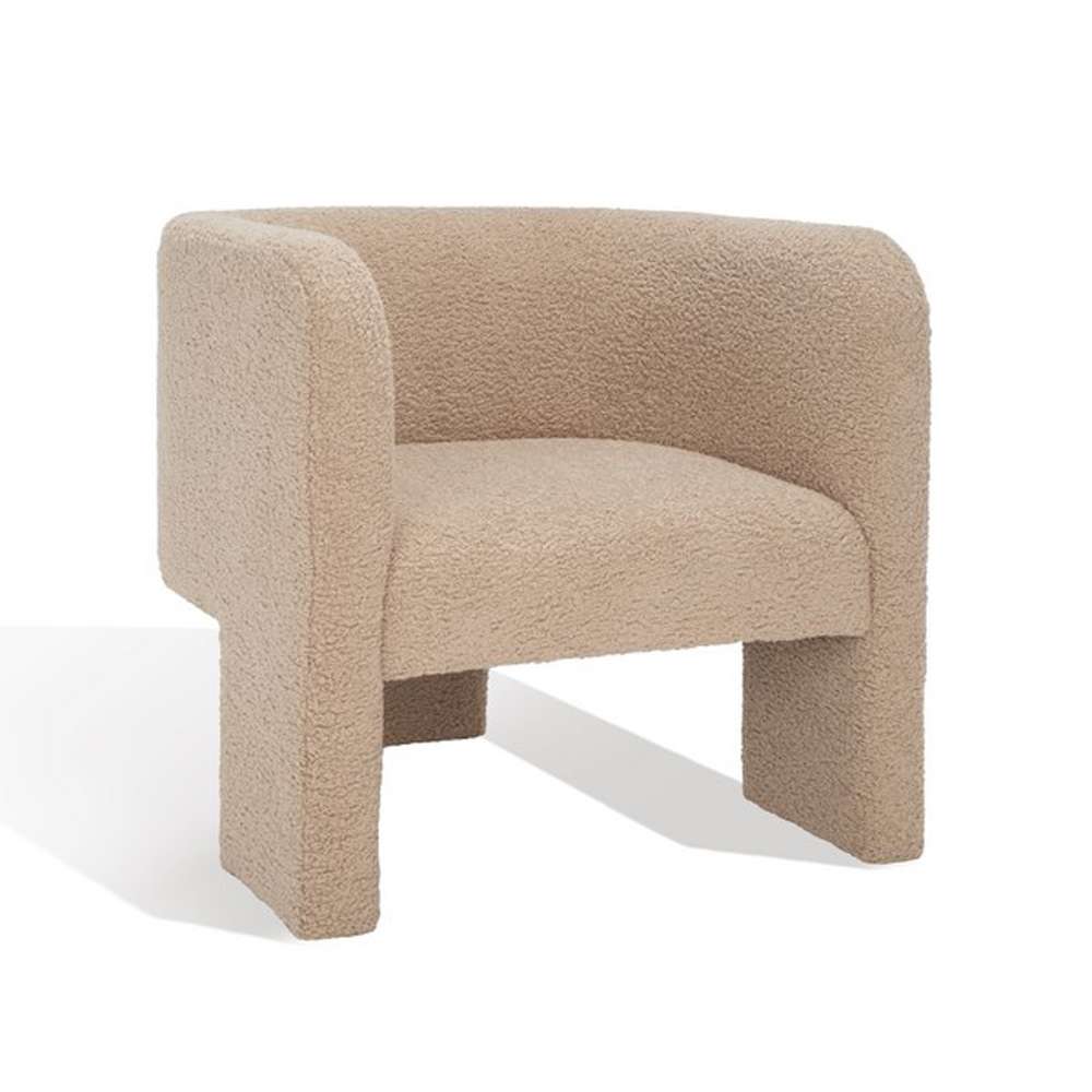 Safavieh - Couture - Sammie 3 Leg Accent Chair - Light Brown - SFV5034C veiw 4