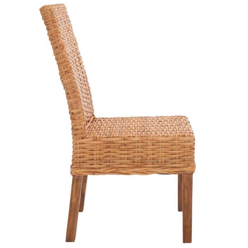 Safavieh - Sanibel Side Chair - Honey  (Set of 2) - FOX6504B-SET2 veiw 4