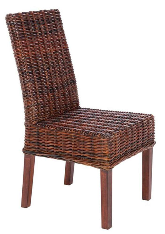 Safavieh - Sanibel Side Chair - Pecan Brown  (Set of 2) - FOX6504C-SET2 veiw 2