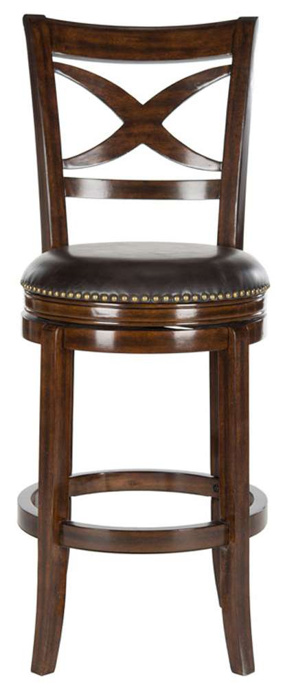 Safavieh - Santino Barstool - Brown - FOX7013B veiw 1