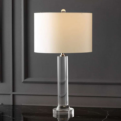 Safavieh - Couture - Saravia Crystal Table Lamp - Nickel - White - CTL1064A veiw 2