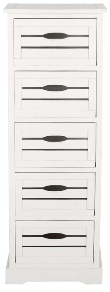 Safavieh - Sarina Cabinet - Distressed Cream  - AMH5714A veiw 1