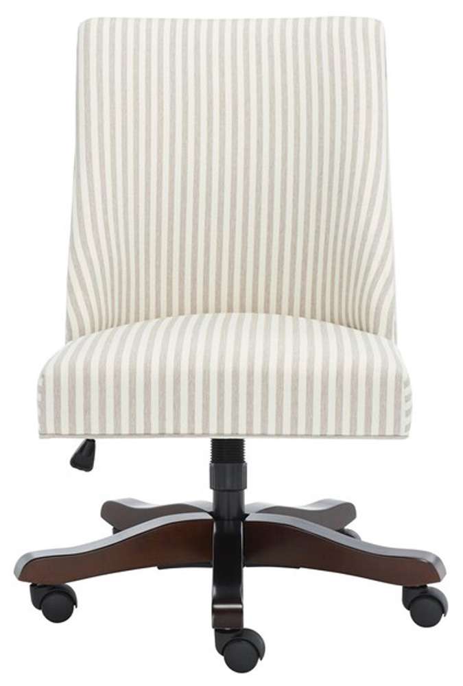 Safavieh - Scarlet Desk Chair - Beige Stripe  - MCR1028C veiw 1