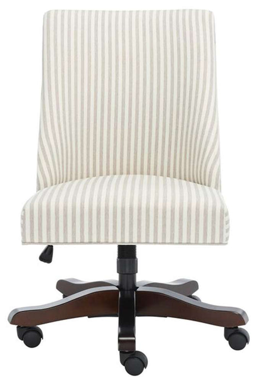 Safavieh - Scarlet Desk Chair - Beige Stripe  - MCR1028C veiw 1