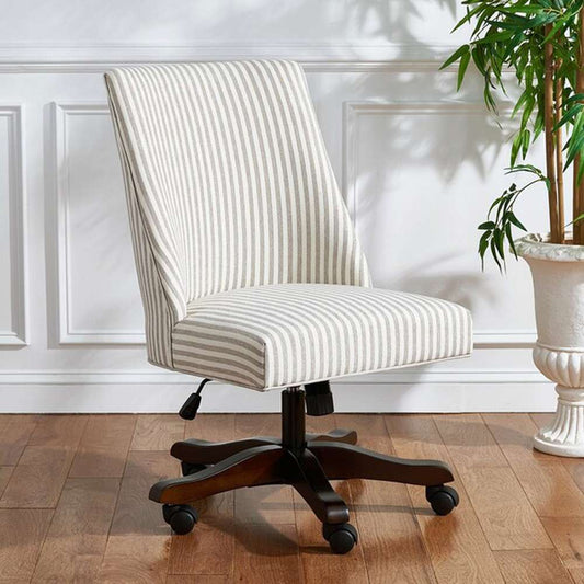 Safavieh - Scarlet Desk Chair - Beige Stripe  - MCR1028C veiw 2
