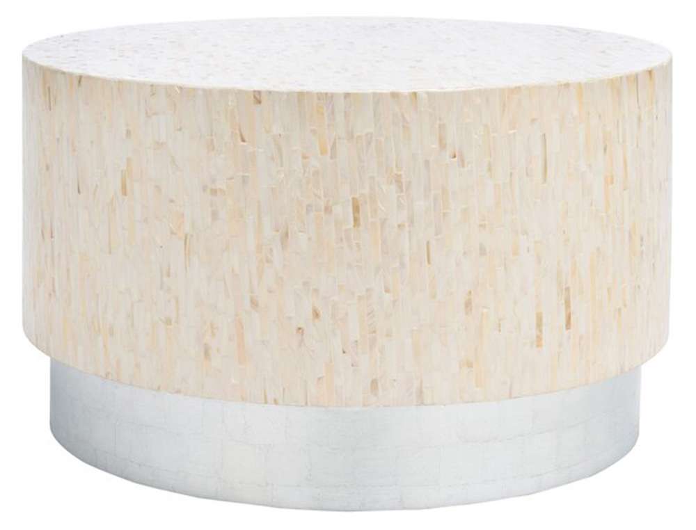 Safavieh - Scarlett Round Coffee Table - Natural - COF1800A veiw 1