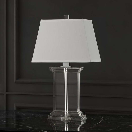 Safavieh - Couture - Schmidt Crystal Table Lamp - Clear - Chrome - CTL1032A veiw 1