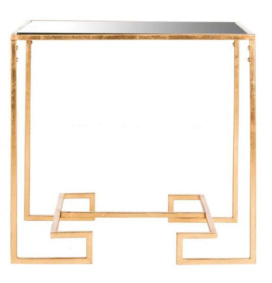 Safavieh - Seamus Accent Table - Gold - Mirror - FOX2583A veiw 1